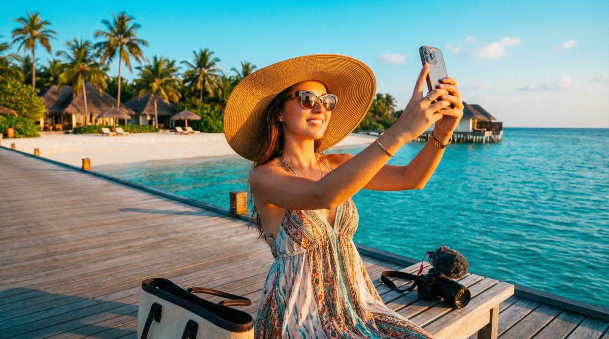 糖心vlog旅行视频 - 海岛度假